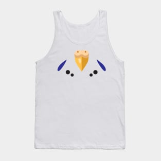 White Parakeet Beak (Female) Tank Top